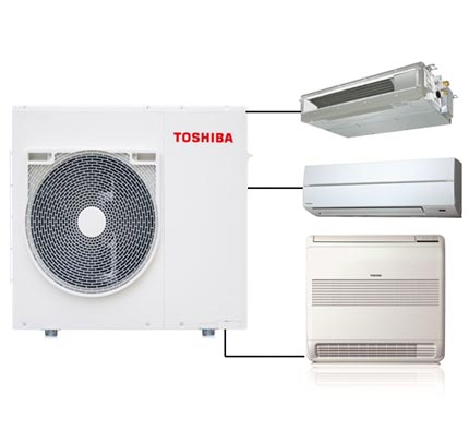 風(fēng)管式+壁掛中央空調(diào)房型定制